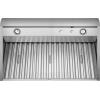 Broan-NuTone 30-inch Wall-Mount Convertible Internal Blower Range Hood with 4-Speed Exhaust Fan and Light, 650 Max Blower CFM, Stainless Steel