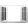 Broan-NuTone 765H80LB Bathroom Exhaust Heater and Light, 80 CFM, 2.0 Sones Bath Fan, White