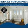 Broan-NuTone A110 Ventilation Fan with Roomside Installation, 110 CFM, 3.0 Sones,White(80 CFM)