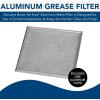 Broan-NuTone Aluminum Filter, 8-Inch x 9-1/2-Inch, Fits Select Range Hood Models(8″ x 9.5″ x 8″)