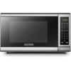 Broan-NuTone BCSQ130SS Three-Speed Glacier Under-Cabinet Range Hood with LED Lights ADA Capable & BLACK+DECKER EM720CB7 Digital Microwave Oven with Turntable Push-Button Door(Hood + Oven)