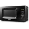 Broan-NuTone BCSQ130SS Three-Speed Glacier Under-Cabinet Range Hood with LED Lights ADA Capable & COMFEE’ EM720CPL-PMB Countertop Microwave Oven with Sound On/Off