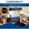 Broan-NuTone BPQTF Charcoal QT20000 Series Range Hoods, Carbon Air Filter, 1 Count (Pack of 1), Grey(Pack of 1)