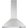 Broan-NuTone EW4830SS Stainless Steel LED, 400 30-inch Wall-Mount Convertible Chimney-Style Range Hood with 3-Speed Exhaust Fan and Light, 460 Max Blower CFM