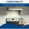 Broan-NuTone HPF1 Replacement Charcoal Filter (XA) for Ductless Range Hoods, Carbon Air Filter, Charcoal Air Filter for Kitchen