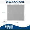 Broan-NuTone HPF1 Replacement Charcoal Filter (XA) for Ductless Range Hoods, Carbon Air Filter, Charcoal Air Filter for Kitchen