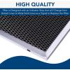 Broan-NuTone HPF30 Replacement Charcoal Filter (XC) for Dual Filter Ductless Range Hoods, Carbon Air Filter, 2 Count(12.9″ x 14.6″ x 0.5″)