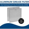 Broan-NuTone HPFA3A30 Micro Mesh Aluminum Type C3, Kitchen Exhaust Grease Filter, Stove Hood Vent Air, 2 Set