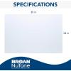 Broan-NuTone, SP300224, Reversible Backsplash Splatter Guard and Cooking Shield, Range Hood Accessories to Keep Kitchen Clean, 30″ x 24″, Black and White, 1(White/Black)