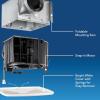 QT Series Very Quiet 110 CFM Ceiling Bathroom Exhaust Fan with Humidity Sensing, .4 Sones, ENERGY STAR Certified(NEW Ultra Quiet)