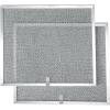 Broan BPS1FA30 Replacement Filters for QS1 and WS1 30” Range Hoods, Aluminum, 11.8″ x 14.3″ x 0.37″ (L x W x H), 2-Pack(11.8″ x 14.3″ x 0.4″)