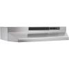 Broan-NuTone 30-Inch Fingerprint Resistant Convertible Under-Cabinet Range Hood, 230 Max Blower CFM, 30″, Stainless Finish with PrintGuard(Stainless Steel)