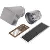 Broan-NuTone 360NDK Optional Non-Duct Broan PM390SSP Range Hood Power Pack Ductless Kit, 1 Count (Pack of 1)