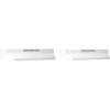 Broan-NuTone 412401 Non-Ducted Under-Cabinet Ductless Range Hood Insert, 24-Inch, White & 413001 Non-Ducted Under-Cabinet Ductless Range Hood Insert, 30-Inch, White