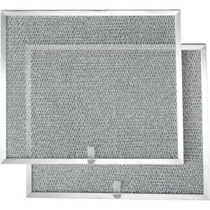 Broan BPS1FA30 Replacement Filters for QS1 and WS1 30” Range Hoods, Aluminum, 11.8″ x 14.3″ x 0.37″ (L x W x H), 2-Pack(11.8″ x 14.3″ x 0.4″)