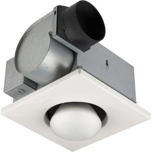 Broan® Ceiling Bathroom Exhaust Fan/Infrared Heater, 70 CFM, 250-Watt