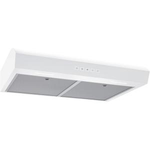 Broan NuTone Mantra 30-Inch 350 MAX Blower CFM 1.5 Sones White Range Hood