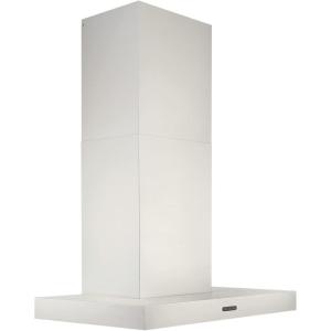 Broan-NuTone 30-inch Wall-Mount Convertible Chimney-Style Range Hood with 3-Speed Exhaust Fan and Light, 460 Max Blower CFM, Stainless Steel