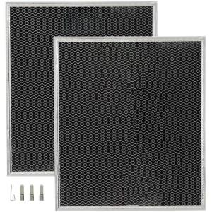 Broan-NuTone HPF30 Replacement Charcoal Filter (XC) for Dual Filter Ductless Range Hoods, Carbon Air Filter, 2 Count(12.9″ x 14.6″ x 0.5″)