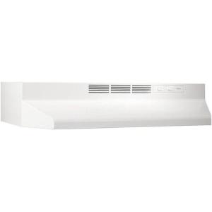 NuTone 30 In. Non-ducted Range Hood – White