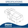 Broan-NuTone 413004 Non-Ducted Ductless Range Hood with Lights Exhaust Fan for Under Cabinet & TOSHIBA EM131A5C-SS Countertop Microwave Ovens 1.2 Cu Ft, 12.4″ Removable Turntable Smart Humidity