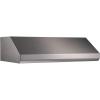Broan Elite E64E36SS 36″ Under-Cabinet Canopy Range Hood with External Blower Options Variable Speed Control and Baffle Filters in Stainless Steel (Blowers Sold