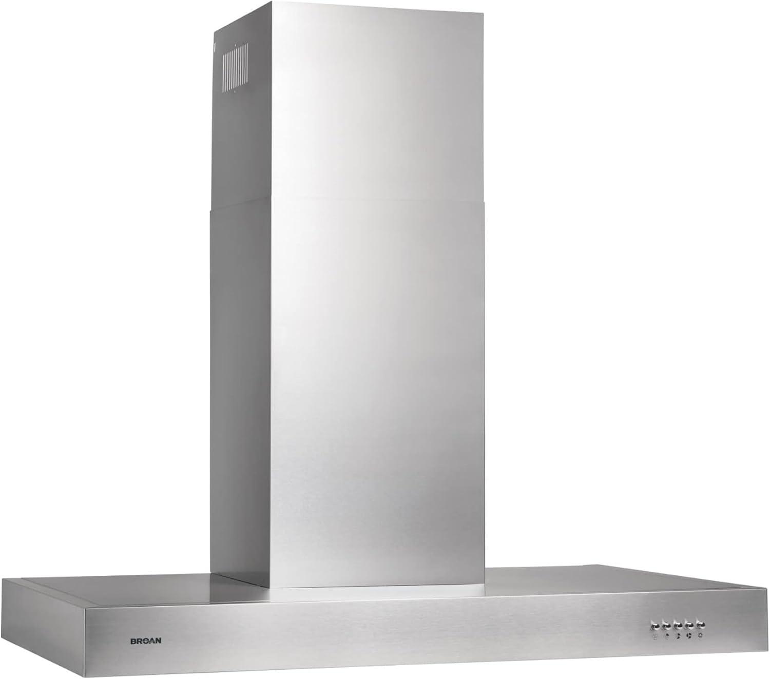 image:imageBroan B5336SS 36 Wall Mount Chimey Hood 450 Cfm Max