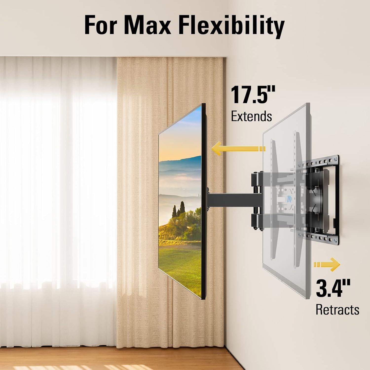 image:imageBroanNuTone 413001 NonDucted Ductless Range Hood with Lights Exhaust Fan for Under Cabinet 30Inch White amp Mounting Dream TV Wall Mount for 3265 Inch TV TV Mount with Swivel and Tilt