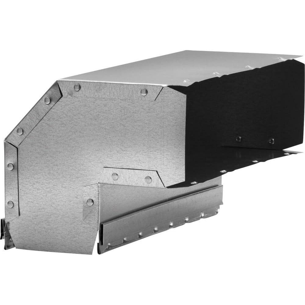 image:imageBroanNuTone Vertical Elbow Transition for Range Hood and Bath Ventilation Fans 6 x 9 x 13 Aluminum 428