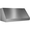 Broan-NuTone 36-Inch Wall-Mount Convertible Internal Blower Range Hood with 4-Speed Exhaust Fan and Light, 650 Max Blower CFM, Stainless Steel