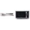 Broan-NuTone 413004 Non-Ducted Ductless Range Hood with Lights Exhaust Fan for Under Cabinet & Farberware Countertop Microwave 1000 Watts, 1.1 cu ft – Microwave Oven With LED Lighting