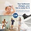 Broan-NuTone FlexAir Selectable Bathroom Exhaust Fan, 80/110 CFM