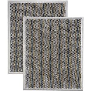 Broan-NuTone BPSF30 Charcoal Filter for QS Series Range Hood, Carbon Air Filter, Charcoal Air Filter for Kitchen, Set of 2(BPSF30)