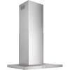 Broan-NuTone 30″ T-Style Chimney Range Hood with LED Lighting, Convertible Wall-Mount Kitchen Chimney Vent Hood, 450 Max CFM, Stainless Steel/Black(Stainless Steel)