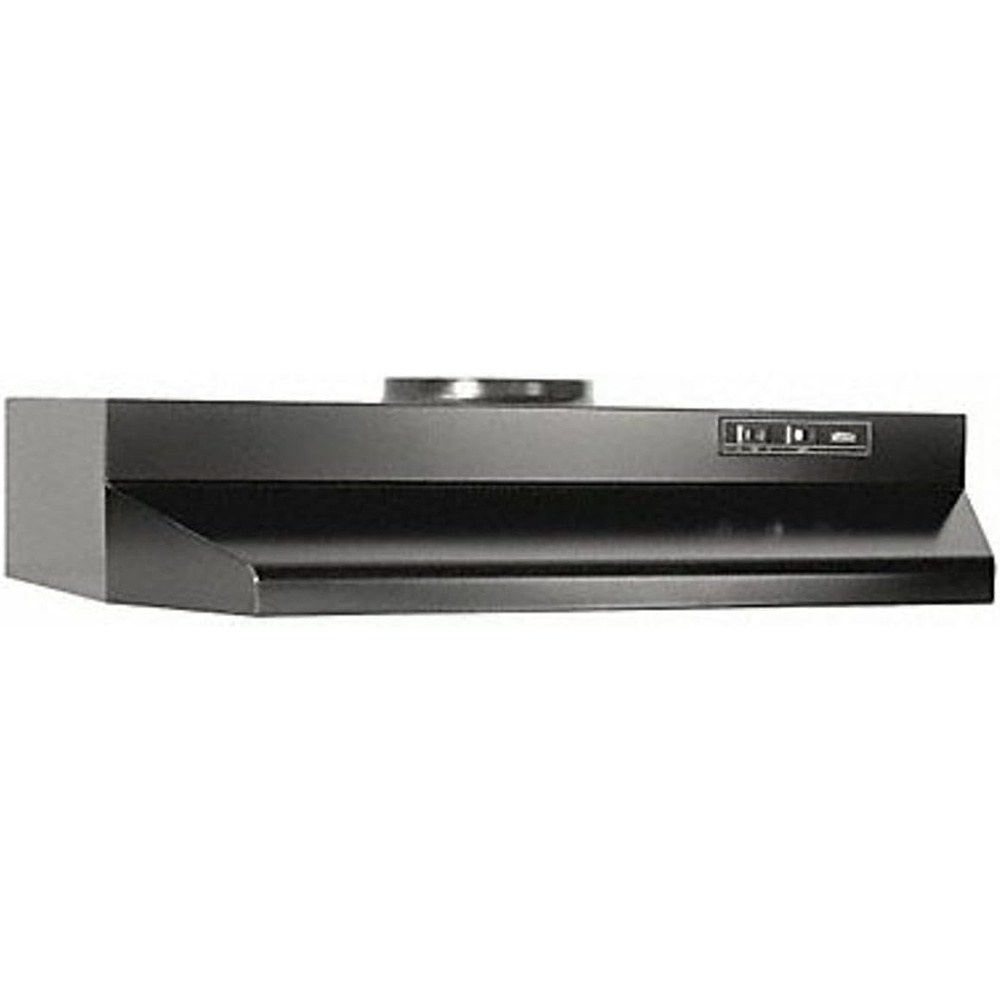 image:imageBroanNuTone 423023 Insert 30inch UnderCabinet Range Hood with 2Speed Exhaust Fan and Light BlackBlack