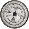 Broan-NuTone 157 Low-Profile Fan-Forced Ceiling Heater, Enclosed Sheath Element for Bathroom, Kitchen, and Home, Standard, Satin Aluminum