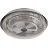Broan-NuTone 157 Low-Profile Fan-Forced Ceiling Heater, Enclosed Sheath Element for Bathroom, Kitchen, and Home, Standard, Satin Aluminum