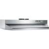 Broan-NuTone 423023 Insert 30-inch Under-Cabinet Range Hood with 2-Speed Exhaust Fan and Light, Black(Stainless Steel)